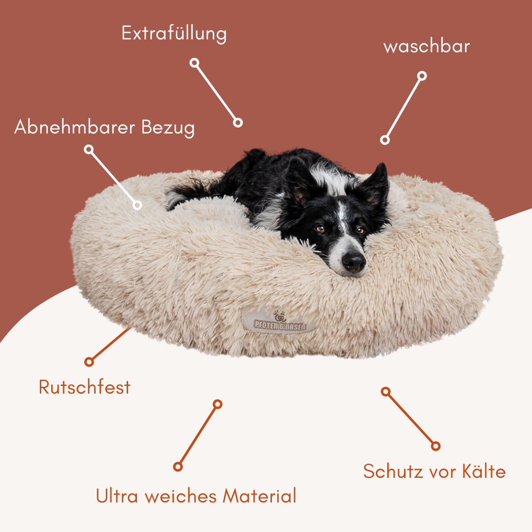 Fluffyhundebett®Deluxe 'Wolke 7' hundebett